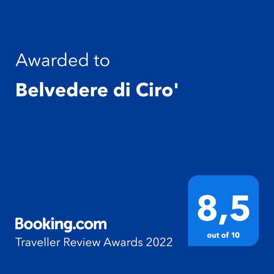Belvedere Di Ciro' Kültér fotó